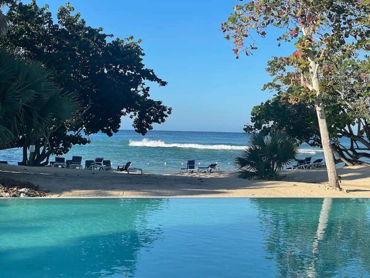 内格里尔Irie Vibes Ocean View别墅 外观 照片
